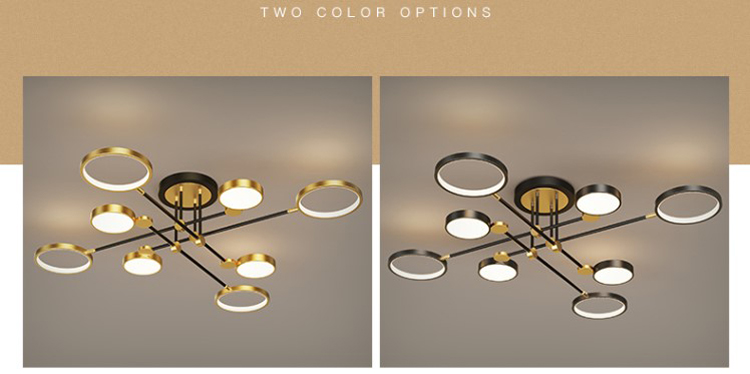 2021 new arrival modern Fashion 38W nordic led ceiling light home for living room bedroom lamp kids ceiling  lamp