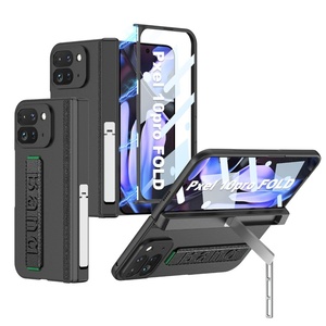 PC trường hợp đối với Google Google pixel10pro gấp điện thoại di động vỏ từ bản lề dây đeo cổ tay khung vỏ màng tích hợp - Product Image 2