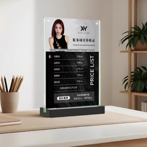 Tùy chỉnh máy tính để bàn <span class=keywords><strong>Acrylic</strong></span> hiển thị đứng <span class=keywords><strong>Acrylic</strong></span> bảng quảng cáo hiển thị <span class=keywords><strong>menu</strong></span> bảng Áp phích - Product Image 5