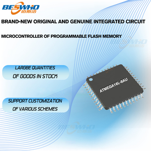 IC MCU 8BIT 12KB FLASH 44TQFP Mikro controller für programmier bare Flash-Speicher ATMEGA16L-8AU - Product Image 2