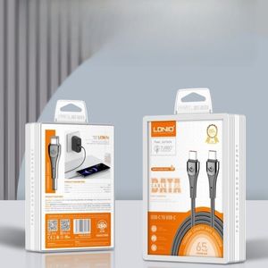 LDNIO LC861C Cable móvil tipo C a tipo C 5A PD 30 W 1M 2M Tipo C Cable de carga rápida USB tipo C Cable de datos para teléfono Android - Product Image 6