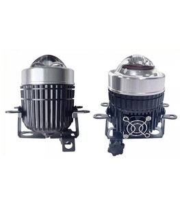 Çift ışık doğrudan sis ışık lensi Bi Led çift düz sis lambası lensler Led projektör lens Led projektör lambası - Product Image 1