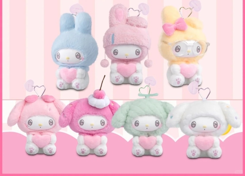 Original 6 Cajas/Set Toptoy Sanrio 50 Aniversario