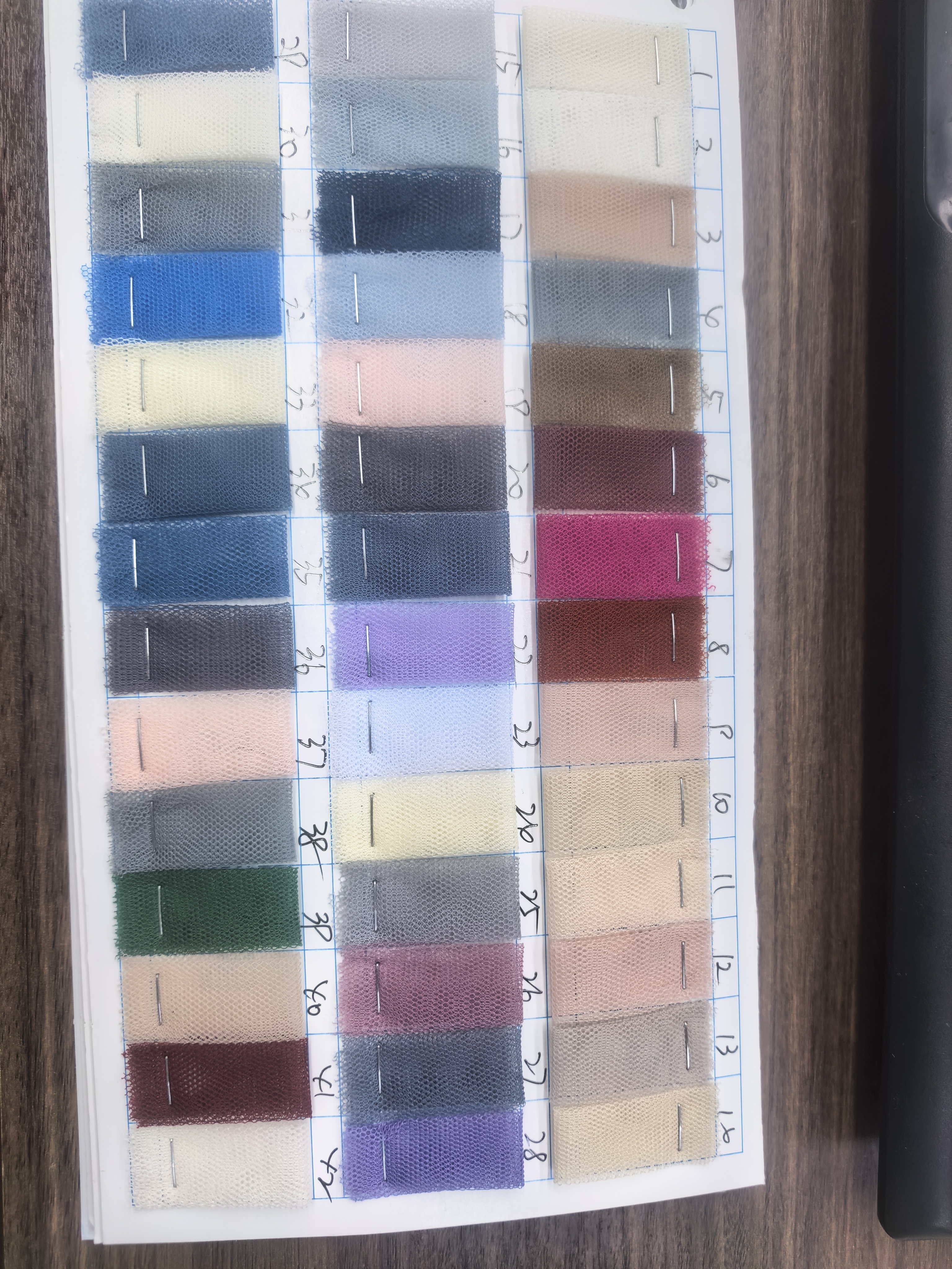 Remarques : spécifiez la couleur requise