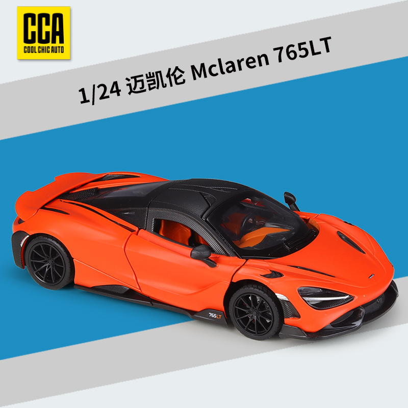 1:24 mclaren 765lt orange