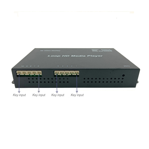 Управление протоколом UDP RS232 кнопочное управление 4K Android Media Player box 2G + 16G с 10 кнопками управления ключом входного интерфейса