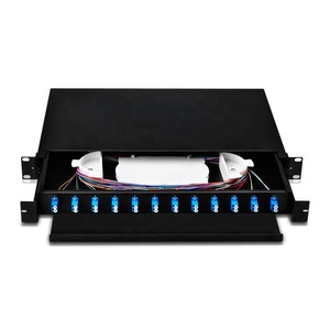 12 port 24F 24 Cores Duplex LC UPC SM Single mode MM multi mode MTP MPO <strong>Module</strong> Cassette Fiber Optic <strong>Patch</strong> <strong>Panel</strong> - Product Image 6