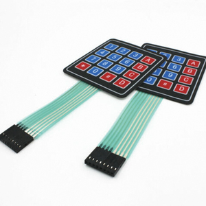Su misura pulsante 4x4 tastiera matrix 16 key tastiera a membrana interruttore per arduino - Product Image 5