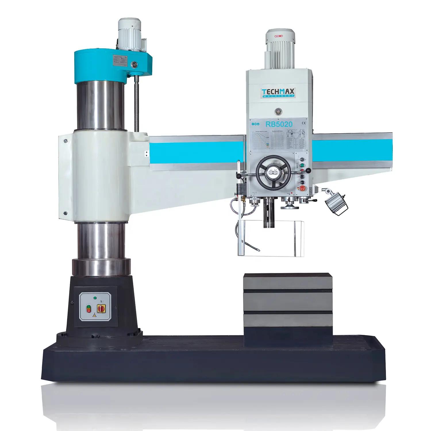 RB5020 Perceuse radiale à alimentation automatique haute vitesse et qualité Chine trou profond hydraulique