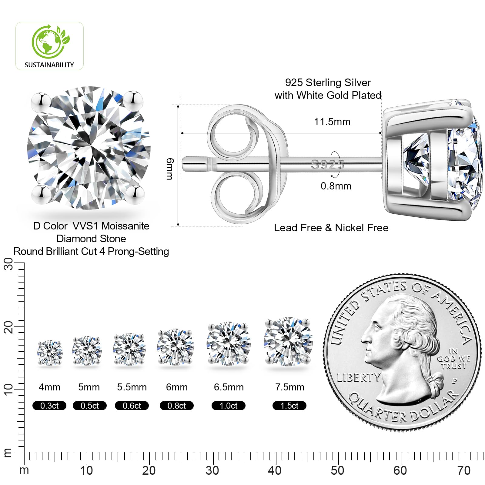 1.0 CTW (0.5 Ct Each)-0143 SL