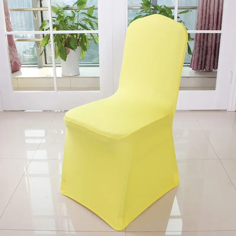 Novo design do fabricante, capa de cadeira de casamento durável e popular