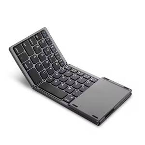 Trípode táctil inteligente tres teclado inalámbrico recargable plegable al por mayor teclado plegable inalámbrico mini barato personalizado - Product Image 4