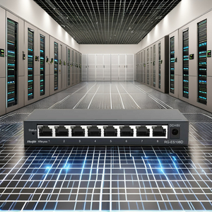 Ruijie Reyee RG-ES108D 8-Port 100Gb PoE SNMP QoS VLAN istiflenebilir özellikleri ile yönetilmeyen ağ anahtarı stokta! - Product Image 2