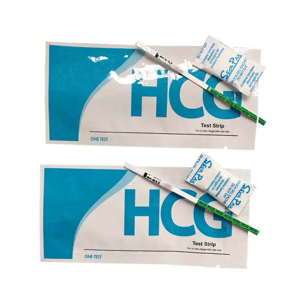 Bandelette de Test de grossesse HCG, haute sensibilité, rapide, une étape