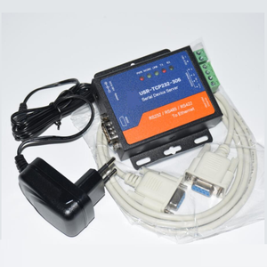 Convertidor de serie a Ethernet, USR-TCP232-306 de bajo coste, RS232, RS485, RS422, con función de página Web, automatización de construcción - Product Image 1