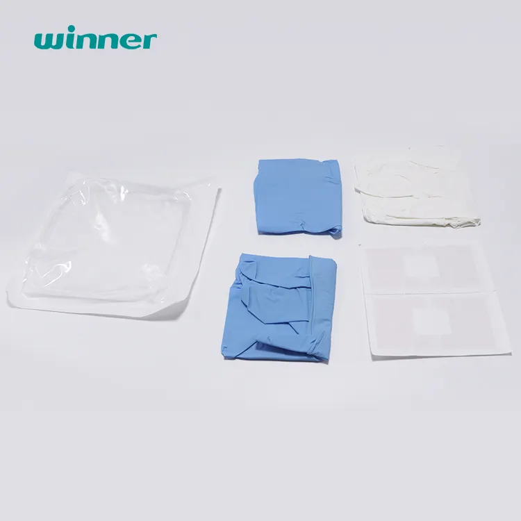 Medische Chirurgische Pakket Wegwerp Winnaar In Ziekenhuis Steriele Blister Dialyse Set Medische Chirurgische Dressing Kit