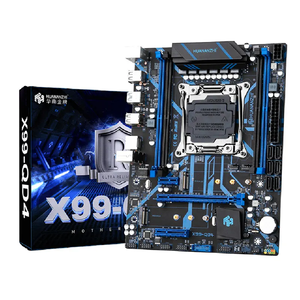 Huanzhi เมนบอร์ด X99 QD4 LGA 2011-3 Xeon เมนบอร์ด X99 Intel E5 2640 2666 2670 2696 V3 V4รองรับ DDR4 RECC NON-ECC หน่วยความจำ NVMe SATA - Product Image 1