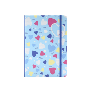 Cute Cheap Custom Mini Full Color <strong>Printing</strong> Art Paper Hard Cover School <strong>Notebook</strong> A5 B6 <strong>with</strong> <strong>Elastic</strong> Band - Product Image 5