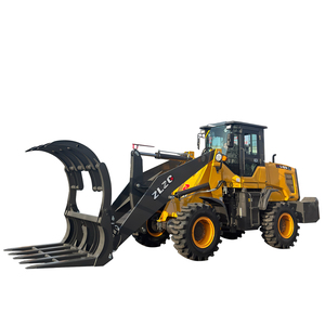 20 Wheel <strong>Loader</strong> Model 968 with Long Arm 4x4 Drive 2 Ton Rated Load for Forestry Wood <strong>Loading</strong> and <strong>Unloading</strong> - Product Image 3