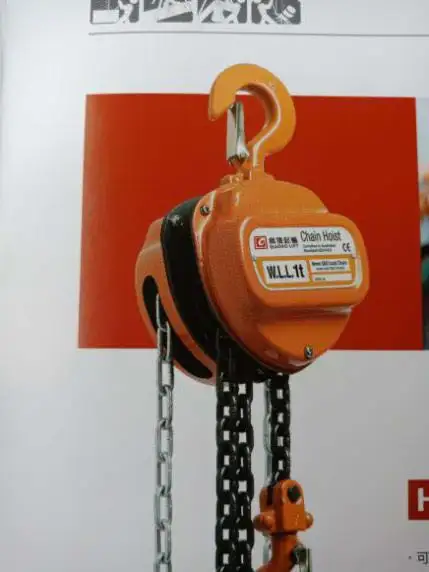 2 Ton Manual Chain Hoist Small 0.5t Marine Pulley Block Lifting Tools Widely Used Chain Hoist 3ton