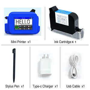 Mini-Drucker Chargcode tragbare handgeführte Tintenstrahl-Druckermaschine für schnelles Trocknen Chargekoffer Ei-Datum Verfallsdatum Nummer Datum