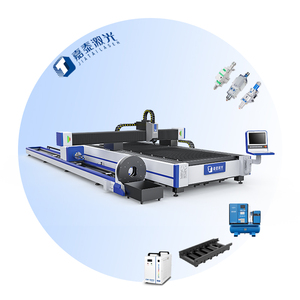 <span class=keywords><strong>CNC</strong></span> tấm và ống tích hợp máy cắt <span class=keywords><strong>laser</strong></span> kim loại thép không gỉ sợi quang Thiết bị cắt - Product Image 1