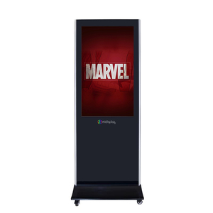 Touchscreen 7 pollici funko pop espositori open frame lcd digital signage android os monitor nella vendita al dettaglio rack con ruote - Product Image 1