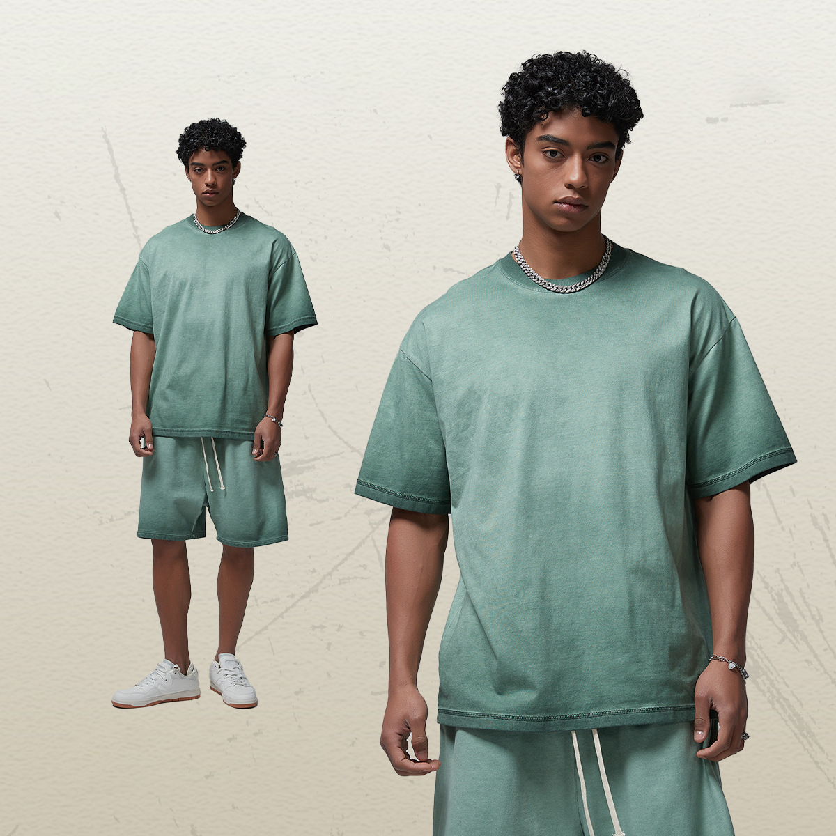 สีเขียวป่าน้ำล้าง