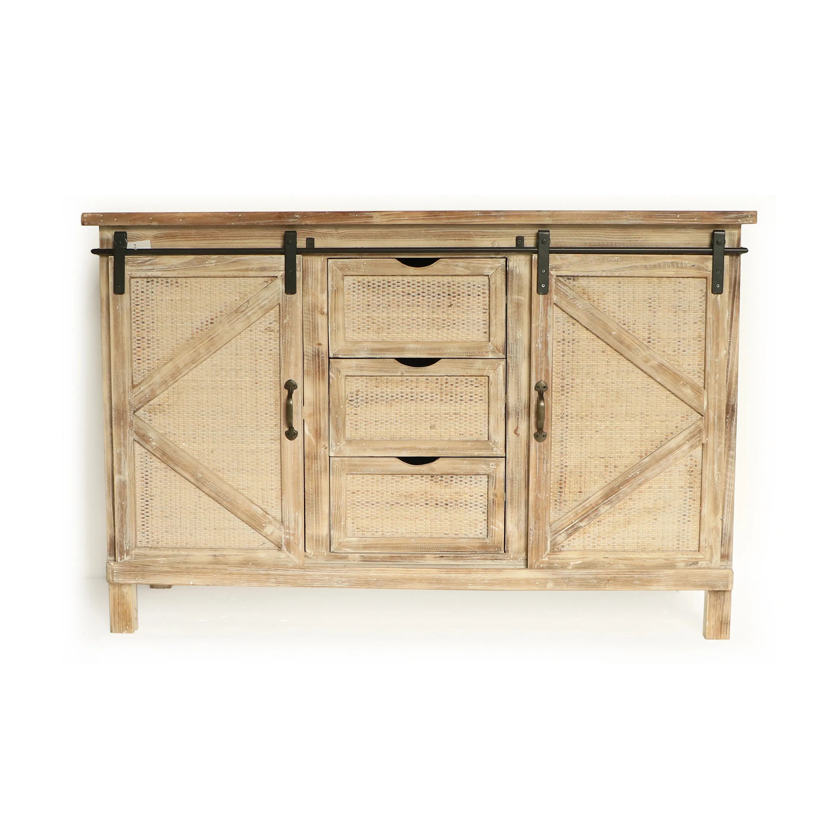 MAGI Vintage Industriale Credenza Metallo Antico In Legno Massello Credenza Buffet Armadio Mobili Per La Casa