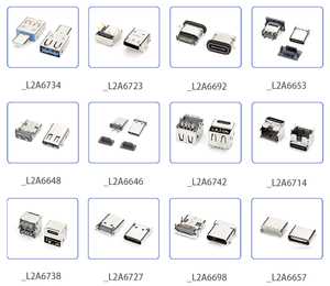Conector USB de 6 16 9 pines macho a hembra USB 3,0 3,1 conector de carga USB a tipo C b a conector adaptador de enchufe - Product Image 6