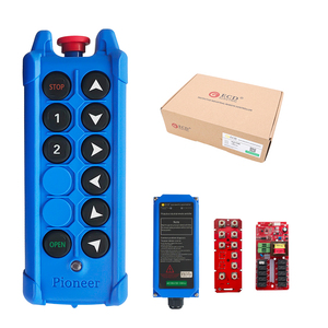 ECD-Q800C sorgente di fabbrica telecomando industriale a 8 pulsanti a velocità singola per gru 433MHz codice fisso ascensore auto con ricevitore - Product Image 6