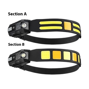 OEM/ODM lumen cao dẫn cảm ứng đèn pha cho câu cá ngoài trời cắm trại nhà máy tùy chỉnh Silicone cơ thể cuộc sống lâu dài Lithium Ion - Product Image 2