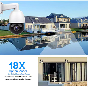Compatible Hik 8MP 4K HD IP66 Profesional Automático Detección de movimiento Infrarrojo PTZ Ip Cámara de seguridad