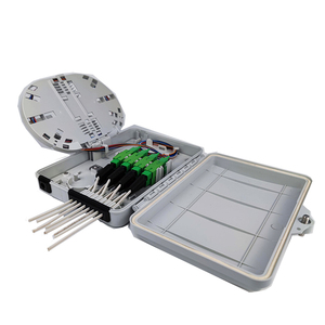 8 core IP65 compatibile TCP accesso esterno scatola di terminazione in fibra ottica SC LC FTTH apparecchiature di distribuzione di rete per uso esterno - Product Image 5