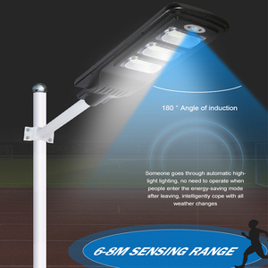 HUAPAI Remote Control Road Lamp ABS 20 40 60 80 Watt All in One <strong>LED</strong> Solar System Street Light - Product Image 6