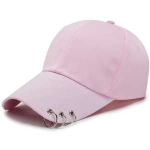 Toptan özelleştirilmiş yetişkin şapka ayarlanabilir işlemeli halka daire ile ayarlanabilir Hip Hop şapka - Product Image 5