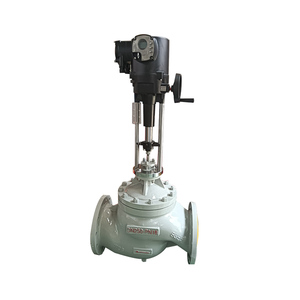 Válvula reguladora de temperatura de la válvula de control de flujo de vapor de gas de aceite DN250 PN16 WCB - Product Image 3