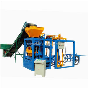 <strong>Libya</strong> Brick <strong>Machine</strong> QT4-24 Economical Fly Ash Semi Automatic Manual Building Block Brick Making <strong>Machine</strong> <strong>in</strong> Uganda Sudan Ghana - Product Image 3