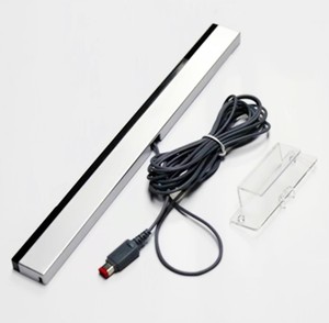 Yeni kablolu sensör çubuğu Nintendo WII için WU oyun konsolu alıcı sensörü oyun denetleyicisi sinyal kablosu adaptör çubuğu alıcısı wii u - Product Image 5