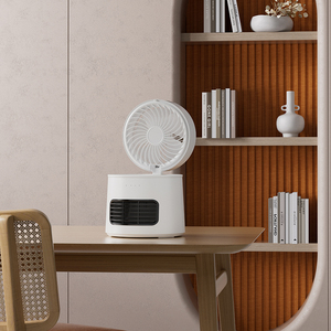 Portable 800W <strong>PTC</strong> Office Mini <strong>Heater</strong> Home Desktop Fast Heat Saving Power Small <strong>Heater</strong> <strong>2</strong> in 1 Fan Cooler and <strong>Heater</strong> - Product Image 2