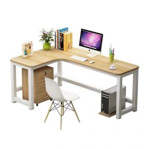 Escritorio de mesa de ordenador en forma de L de esquina para el hogar, escritorios de oficina económicos modernos simples - Product Image 1