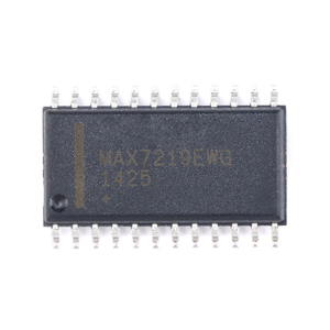 集積回路ICチップMAX7219EWG MAX7219CWG SOIC-24 LEDドライバ8桁SPIインターフェース新しい電子部品 - Product Image 3