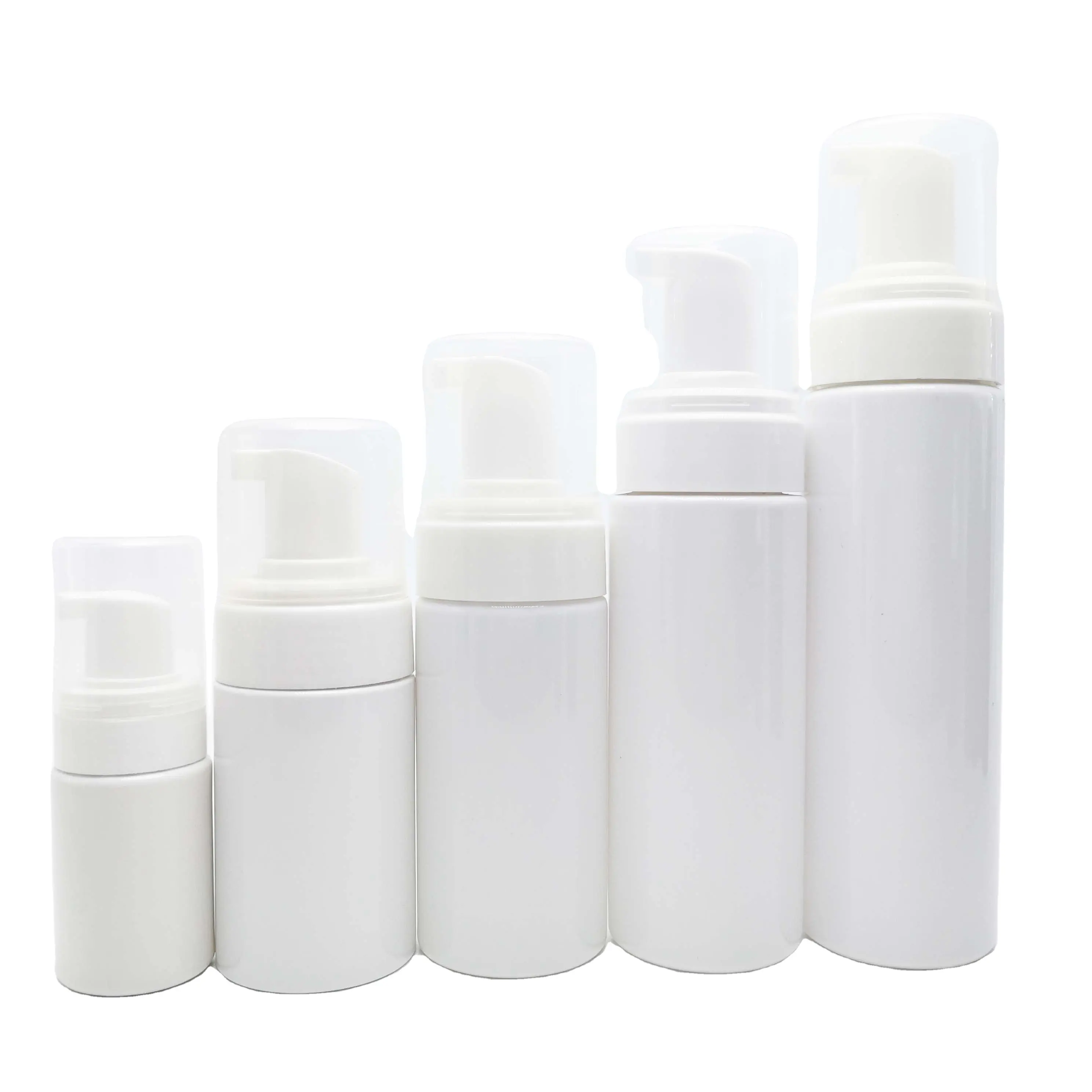 Köpük şişesi 200ml PE kozmetik sıvı sabun dispenseri ile köpük pompa şişesi yüz kremi ambalaj sızdırmazlık tipi sprey foam-A8