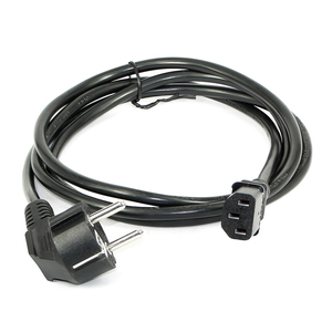 Europe Schuko CEE7/7 Plug to IEC C13 Power Cord Suitable for Use As a Europe PC <strong>Computer</strong> - Product Image 2