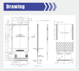 Controller industriale Tft Lcd Tft Display moduli pollici schermo capacitivo Lcd LED OEM RGB LCD LCM 3C schermo medico - Product Image 5
