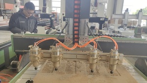 ZD1330-4头数控路由器4轴木数控路由器1325木工数控路由器 - Product Image 3