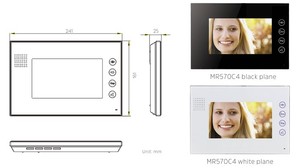 7&quot; Video Door Phone <strong>with</strong> <strong>Memory</strong> Door Lock <strong>Intercom</strong> Smart Home Products Video Doorbell Audio <strong>Intercom</strong> System - Product Image 3