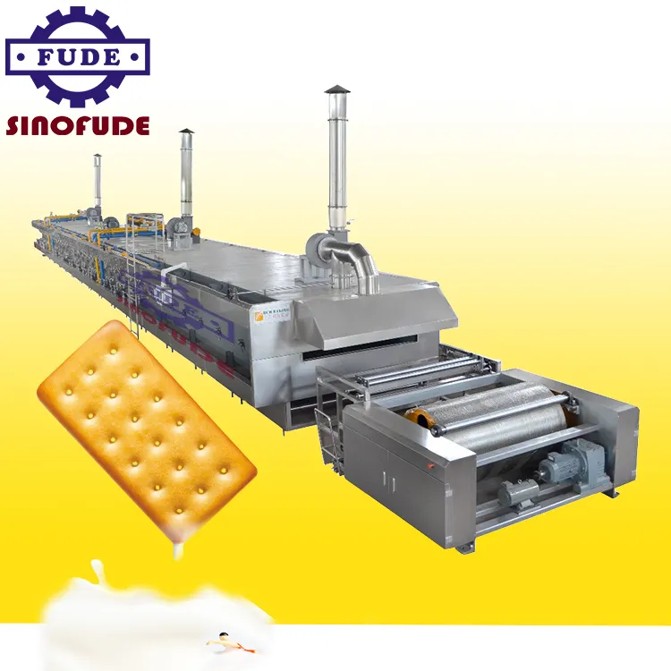 SINOFUDE Fully Automatic Biscuit Production Line