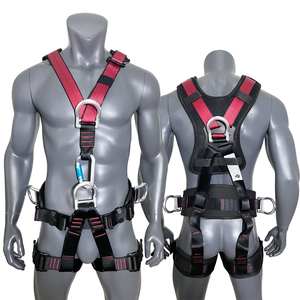 Chicotes de segurança Bold com amortecimento, Reforçado Double Lanyard <span class=keywords><strong>Safety</strong></span> <span class=keywords><strong>Harness</strong></span>, Arnês de segurança adulto de corpo inteiro de alta qualidade - Product Image 1
