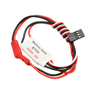 Swith ตัวควบคุมไฟ LED PWM 3.7-28V RC สวิตช์ระยะไกล BEC สำหรับชิ้นส่วน RC สวิตช์ LED เครื่องบิน/รถ lumier - Product Image 2